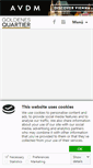 Mobile Screenshot of goldenesquartier.com